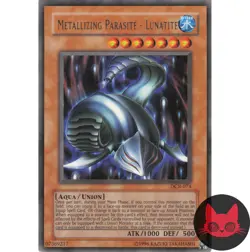 Yugioh Metallizing Parasite - Lunatite DCR-074 Rare NM - Image 1