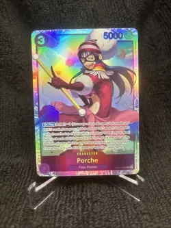 Porche OP07-072 SR 500 Years In The Future One Piece Card English - Image 1