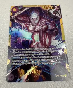 One Piece - Enel OP15-118 SEC - Adventure On Kami’s Island Foil Near Mint/Mint - Image 2