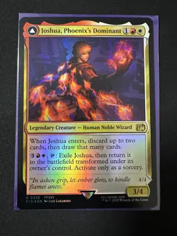MTG Joshua, Phoenix's Dominant *FOIL* from Final Fantasy - Image 1