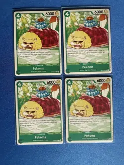 Pekoms One Piece Two Legends OP08-029 Common QTY 4- PWE - Image 1