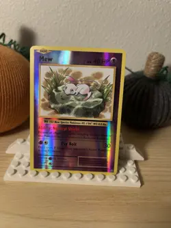 Pokemon XY Evolutions Mew Reverse Holo Rare Card 53/108 - Image 1