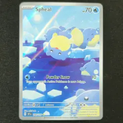 Spheal - 199/191 Sv08: Surging Sparks - Illustration Rare - Pokemon Card - NM - Image 1