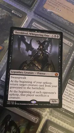 Phyrexia Sheoldred Whispering One Magic The Gathering Card Iconic Master NM MTG - Image 1