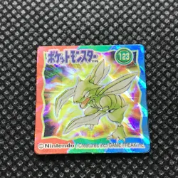 Scyther Pokemon mini card game Flake made in Japan Pocket monster Nintendo F/S - Image 2