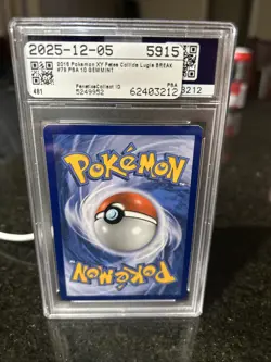 Pokemon Lugia Break Holo Rare TCG Card 79/124 XY Fates Collide PSA 10 - Image 3