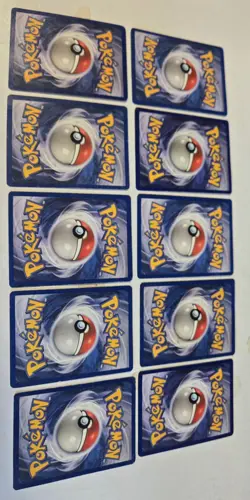 Vintage 1999 GAMEFREAK Wizards Pokemon Cards Lot Of 10 TCG Vulpix Cubone Staryu - Image 5