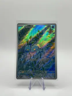 Pokemon Clauncher Card 205/198 Scarlet Violet Base Art Illustration Rare Nm - Image 1