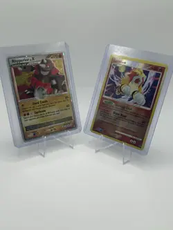 Pokemon (4) NBA (1) 5 Card Lot Arceus Shaymin Rhyperior Entei Raynaud RC - Image 3