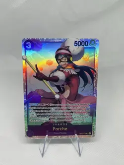 Porche OP07-072 Super Rare English 500 Years Future One Piece TCG Card Game NM - Image 1