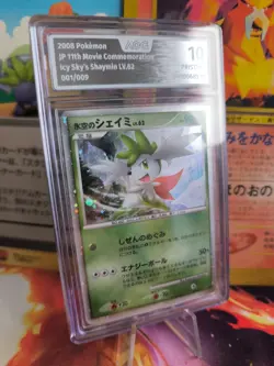 Pokemon Card Icy Skys Shaymin Lv. 62 Movie Promo Set 11 Japanese AOG Pristine 10 - Image 1