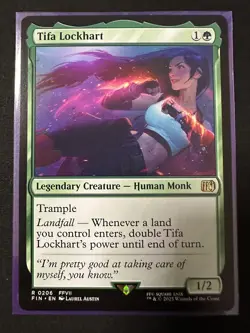 MTG Tifa Lockhart - Final Fantasy - Image 1