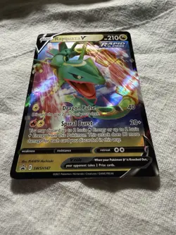 Rayquaza V Holofoil Promo SWSH: Sword & Shield Promo Cards SWSH147 NM - Image 2