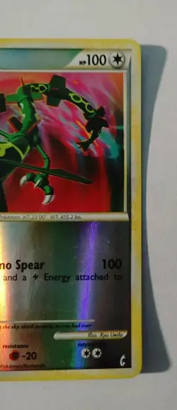 Rayquaza 20/95 Rare Reverse Holo Call of Legends Pokemon Card 2011 - Image 2