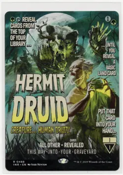Hermit Druid Borderless Showcase - Innistrad Remastered INR - 0488 R - Image 1