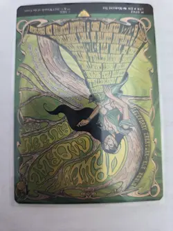 mtg, Arwen, Mortal Queen (Borderless Poster) foil: the Lord of the Rings: NM - Image 2