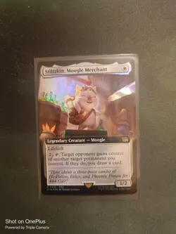 Stiltzkin, Moogle Merchant borderless foil- MTG Final Fantasy - Image 1