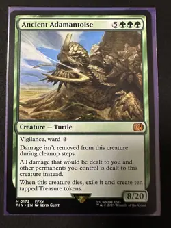 MTG Ancient Adamantoise - Final Fantasy - Image 1