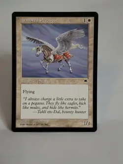 MTG Armored Pegasus Tempest Regular Common Magic - Image 1