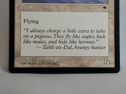 MTG Armored Pegasus Tempest Regular Common Magic - Image 3