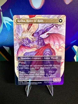 Kefka, Court Mage (FIN 0322) (Borderless) Final Fantasy Regular, MTG - Image 2