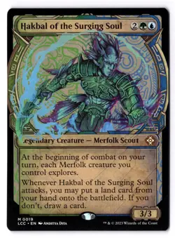 Hakbal of The Surging Soul NM* SHOWCASE Lost Caverns Of Ixalan 0019 -UnltdCards - Image 1