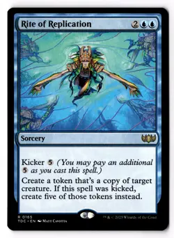 Rite of Replication 165 Commander: Tarkir: Dragonstorm Normal NM - Image 1