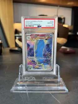 🔥 2025 Pokemon JTG EN – Journey Together Illustration Rare #162 Wailord PSA 10 - Image 1