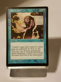MTG Power Sink Tempest Regular Common Magic - Image 1