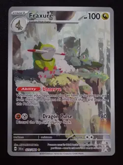 Fraxure 077/064 SV: Shrouded Fable NM Pokemon 2024 - Image 1