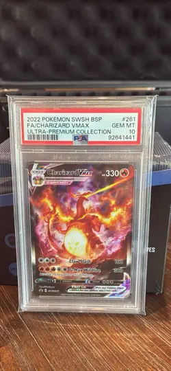 Pokemon Charizard VMAX SWSH261 Sword & Shield Promo Holo PSA 10 Gem Mint - Image 1