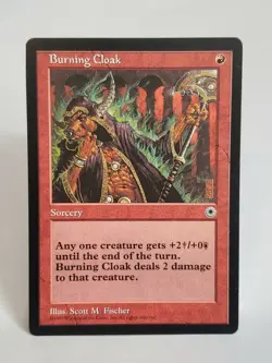 MTG Burning Cloak Portal Regular Common Magic - Image 1