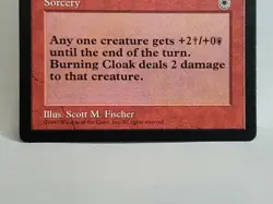 MTG Burning Cloak Portal Regular Common Magic - Image 3