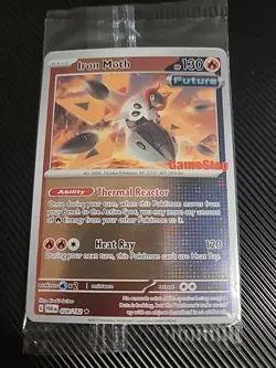 Iron Moth - 028/182 - Pokemon Paradox Rift Gamestop Promo SEALED NM - Image 1