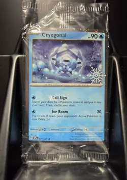 Cryogonal 047/191 Holiday Advent 2025 Calendar Promo Sealed Pokemon TCG - Image 1