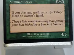 MTG Jackalope Herd Exodus 111/143 Regular Common Magic - Image 3