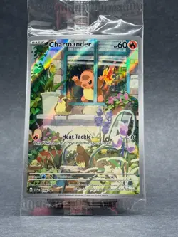 Pokemon - 044 Charmander Promo SVP Scarlet & Violet OBF Sealed Holo NM TCG - Image 1