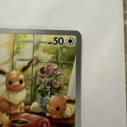 Pokemon Eevee Illustration Rare Full Art Holo Twilight Masquerade 188/167 - Image 3