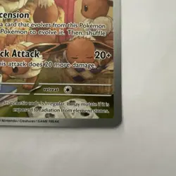 Pokemon Eevee Illustration Rare Full Art Holo Twilight Masquerade 188/167 - Image 4