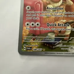 Pokemon Eevee Illustration Rare Full Art Holo Twilight Masquerade 188/167 - Image 5