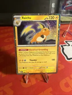 Raichu 026/165 Cosmos Holo 151 Sam's Club Exclusive Promo Pokemon TCG - Image 1