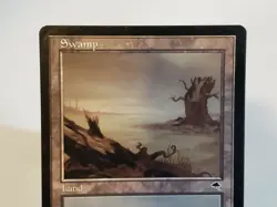 MTG Swamp (Tempest) Anthologies Regular Land Magic - Image 2
