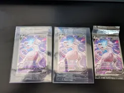 SEALED Mewtwo V SWSH229 Black Star Promo Full Art Holo Pokemon GO TCG 2022 - Image 1