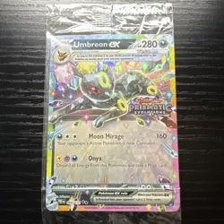 Pokemon Umbreon ex Prismatic Evolutions 060/131 Promo Holo 280 HP English - Image 1