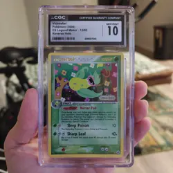2006 Pokemon EX Legend Maker Reverse Holo Victreebel #13 CGC 10 GEM MINT - Image 2