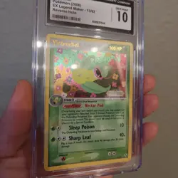 2006 Pokemon EX Legend Maker Reverse Holo Victreebel #13 CGC 10 GEM MINT - Image 4