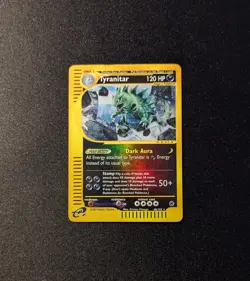 Pokemon EXPEDITION - #66/165 Tyranitar - Reverse Holo - ENG - Lightly Played - Image 3