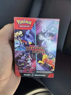 Pokemon Scarlet & Violet Destined Rivals Booster Bundle 6 Packs - Image 1