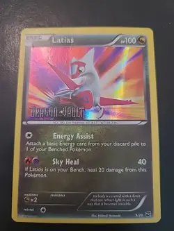 Latias - 9/20 - Pokemon Dragon Vault Holo STAMPED 2012 DMG - Image 1