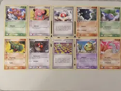 Pokemon Karten Sammlung Ex Verborgene Machte Set 10 x Pokemon Master TCG Deutsch - Image 1
